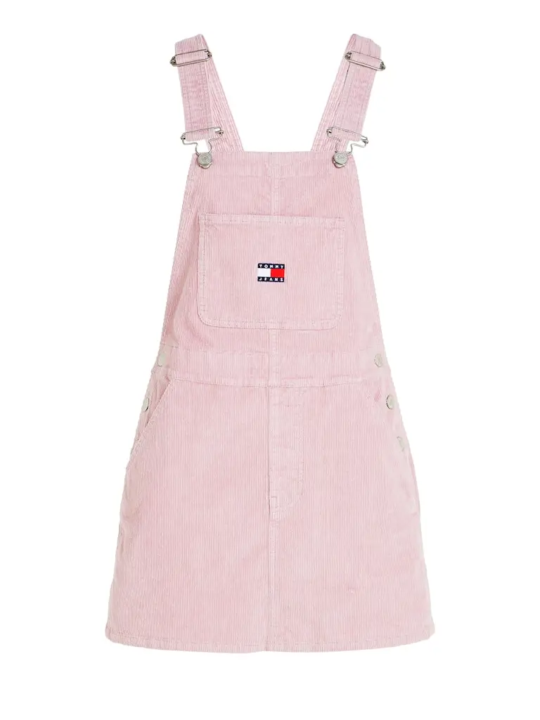 TJW WASH CORD DUNGAREE DRESS EXT