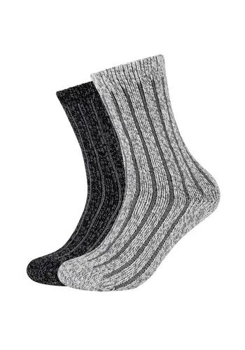 Unisex hygge sustainable rib Socks 2p