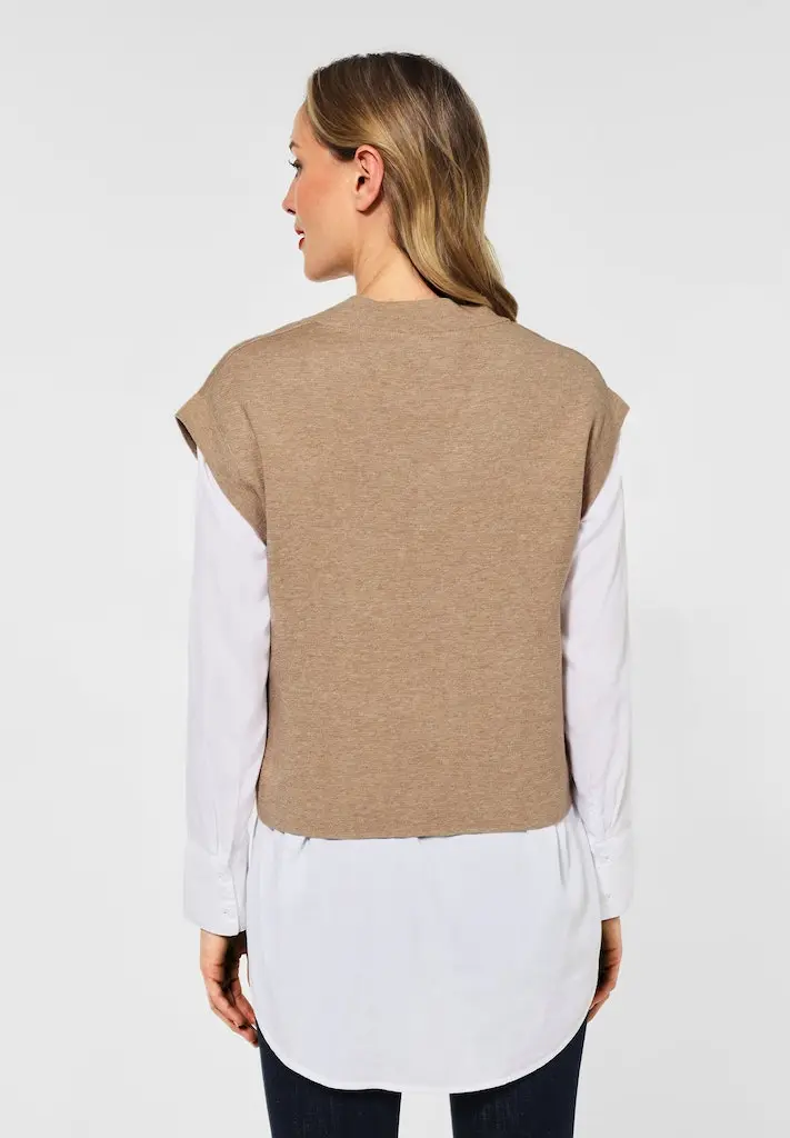 V-Ausschnitt Sweater