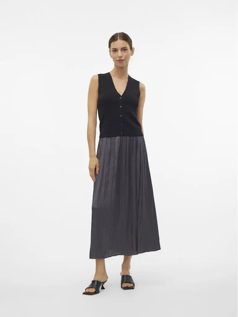 VMBILLIE HW 7/8 PLISSE SKIRT WVN GA