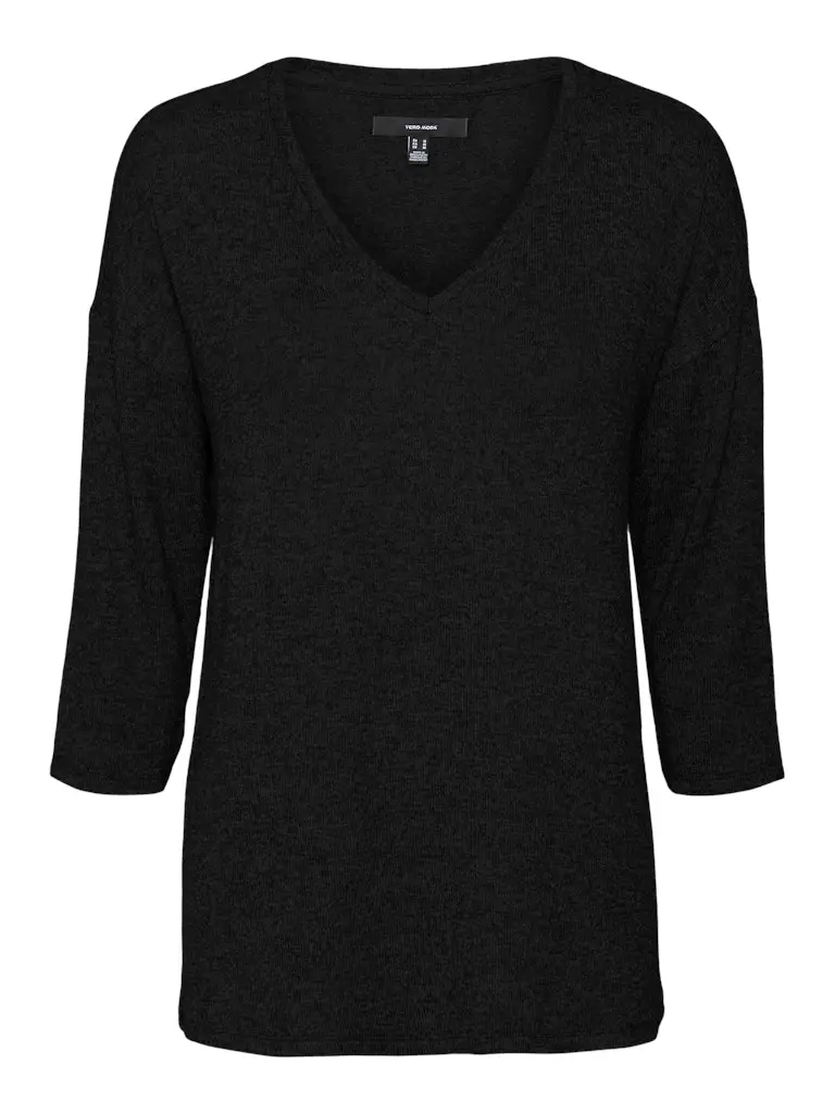 VMBRIANNA 3/4 V-NECK PULLOVER BOO REP