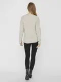 VMCREWLEFILE LS V-NECK BLOUSE NOOS