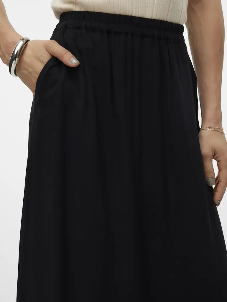 VMEASY JOY MAXI SLIT SKIRT WVN GA