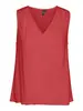 VMEASY JOY S/L V-NECK TOP WVN GA