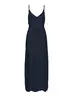 VMEASY JOY SLIT MAXI V-NECK DRESS WV GA