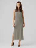 VMFIONA SL O-NECK 7/8 DRESS VMA NOOS