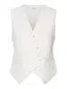 VMFLORENCE SL LINEN WAISTCOAT