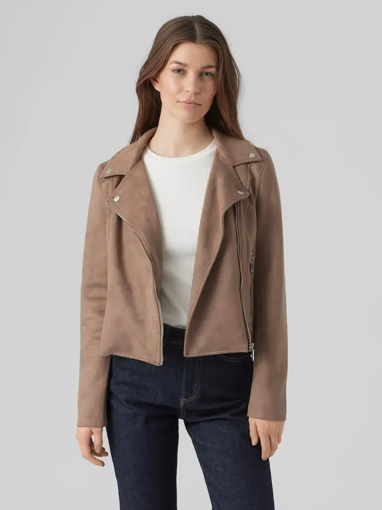 VMJOSE AW23 SHORT FAUX SUEDE JACKET NOOS