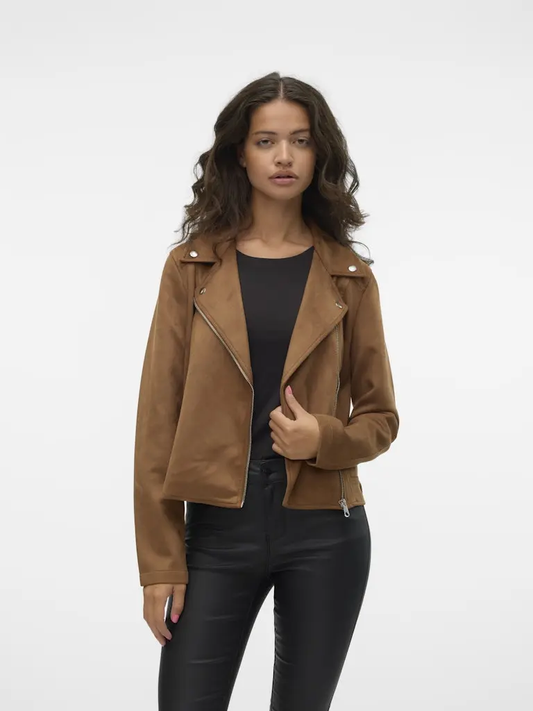 VMJOSE SHORT FAUX SUEDE JACKET NOOS