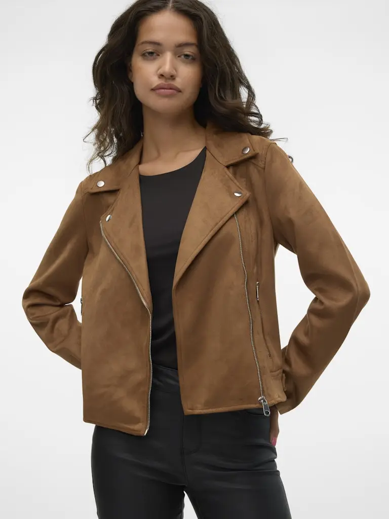 VMJOSE SHORT FAUX SUEDE JACKET NOOS