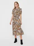 VMKOURTNEY SS CALF SHIRT DRESS WVN GA