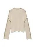 VMNEWCREAM LS FUNNELNECK PULLOVER BOO