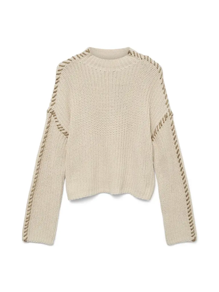 VMNEWCREAM LS FUNNELNECK PULLOVER BOO