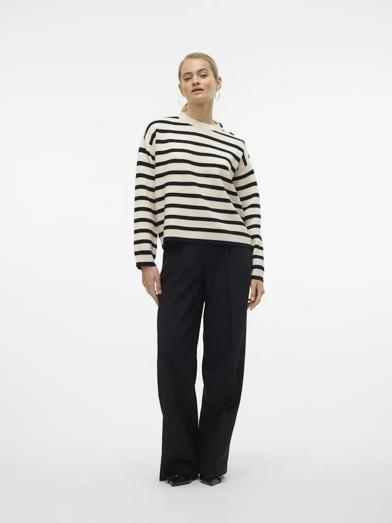 VMSABA LS O-NECK BUTTON PULLOVER GA NOOS