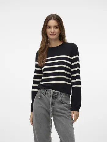 VMSABA PLAIN LS O-NECK PULLOVER GA NOOS