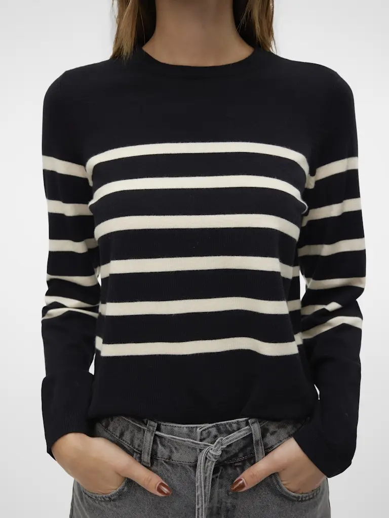 VMSABA PLAIN LS O-NECK PULLOVER GA NOOS