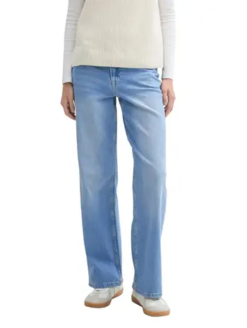 Wide Leg Jeans mit recycelter Baumwolle