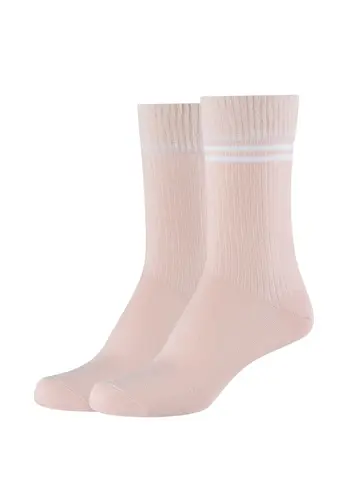 Women rib Socks 2p