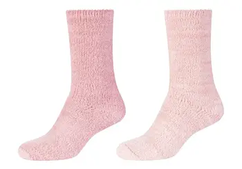 Women sustainable cosy patterned Socks 2p