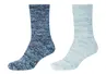 Women sustainable cosy patterned Socks 2p