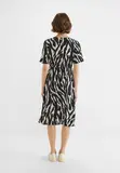 Wrap Zebraprint Kleid